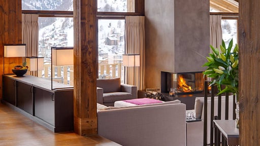 Chalet Les Anges Salon