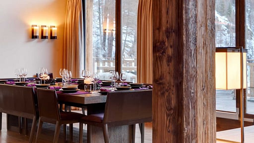 Chalet Les Anges Salle à manger