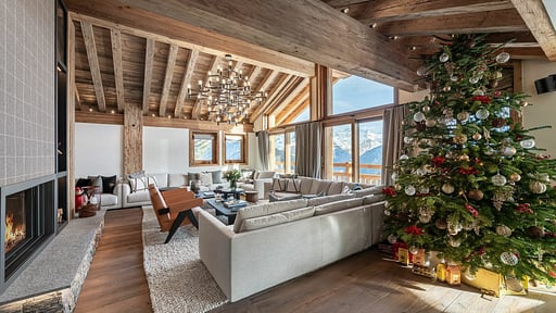 Chalet Les Bruxellois Living room