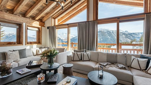 Chalet Les Bruxellois Living room