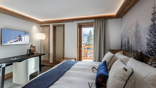Chalet Les Bruxellois Bedroom 1