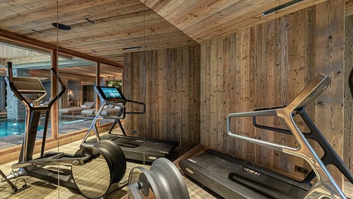 Chalet Les Bruxellois Gym