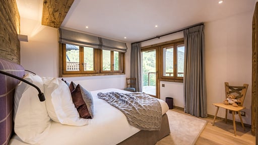 Chalet Les Etrennes Schlafzimmer 2