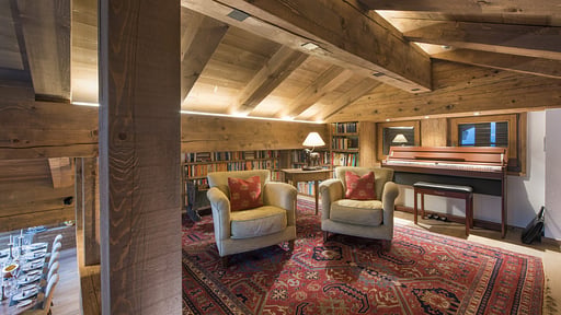 Chalet Les Etrennes Wohnbereich 2