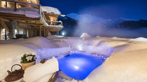 Chalet Les Etrennes Sprudelbad