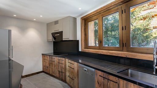 Chalet Les Flocons 1 Kitchen