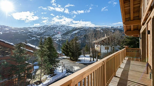 Chalet Les Flocons 1 Terrace/Veranda