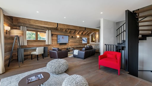 Chalet Les Flocons 1 Living room