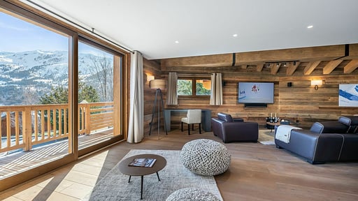 Chalet Les Flocons 1 Living room