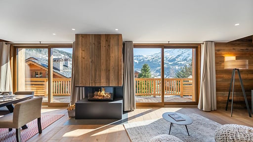 Chalet Les Flocons 1 Living room