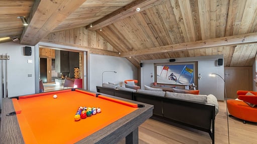 Chalet Les Sorbiers Billard
