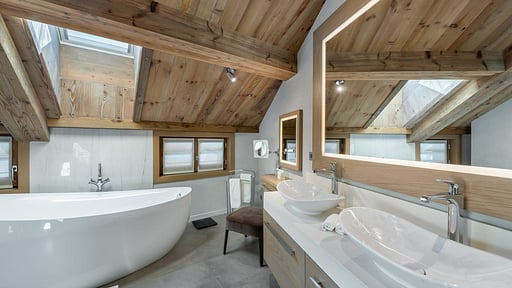 Chalet Les Sorbiers Schlafzimmer 1