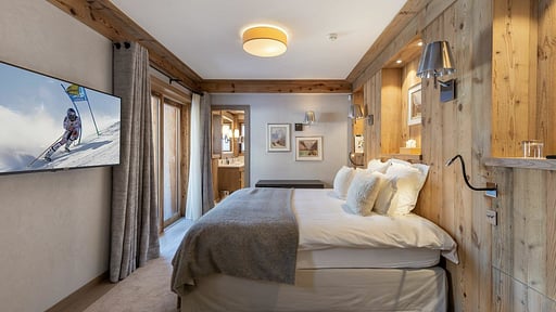 Chalet Les Sorbiers Schlafzimmer 2