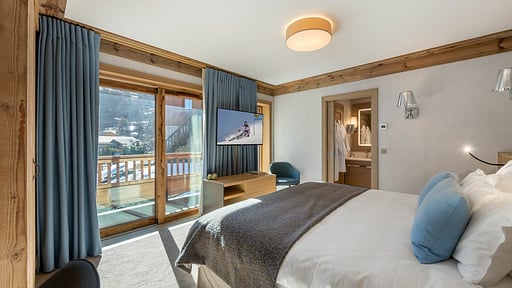 Chalet Les Sorbiers Schlafzimmer 3