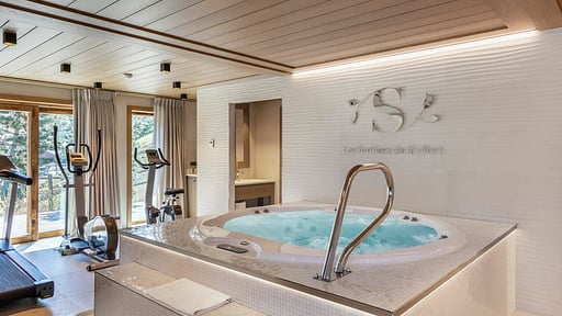 Chalet Les Sorbiers Sprudelbad