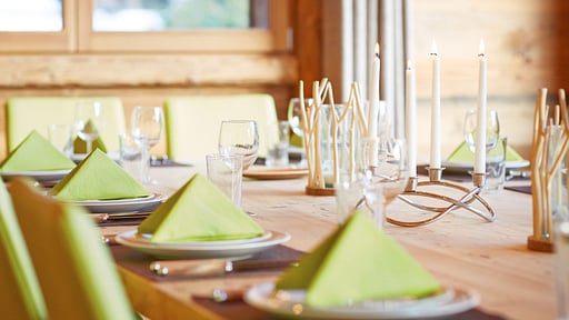 Chalet Lucca 1 Dining area