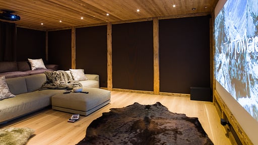 Chalet Lucca 1 Media room