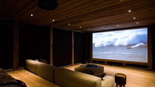 Chalet Lucca 1 Media room