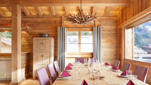 Chalet Lucca 2 Dining area