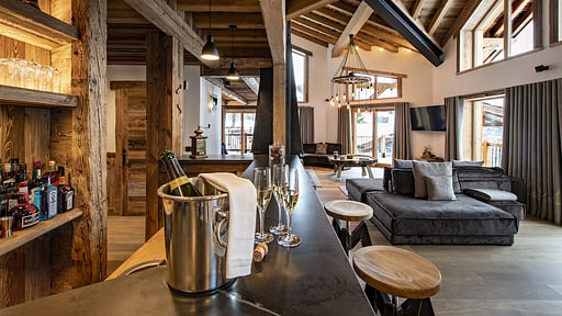 Chalet Machapuchare Living room