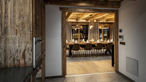 Chalet Machapuchare Dining area