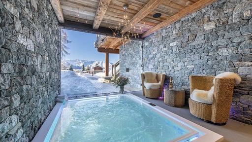 Chalet Marmottiere Sprudelbad