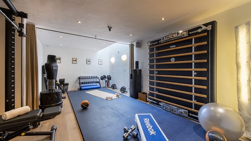 Chalet Marmottiere Fitnessraum