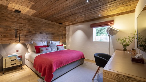 Chalet Marmottiere Schlafzimmer 1