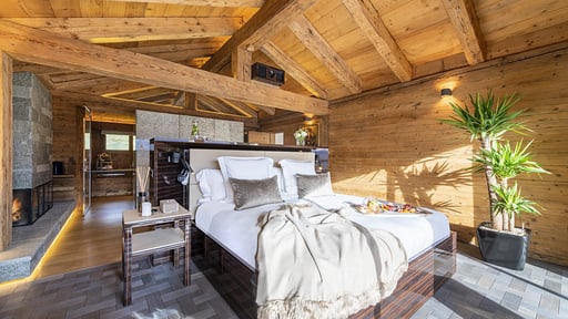 Chalet Marmottiere Schlafzimmer 5