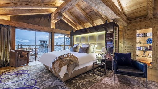 Chalet Marmottiere Schlafzimmer 4