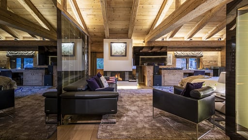 Chalet Marmottiere Wohnbereich 3
