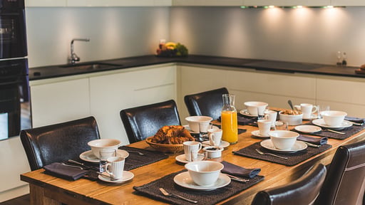 Chalet Matten Eethoek