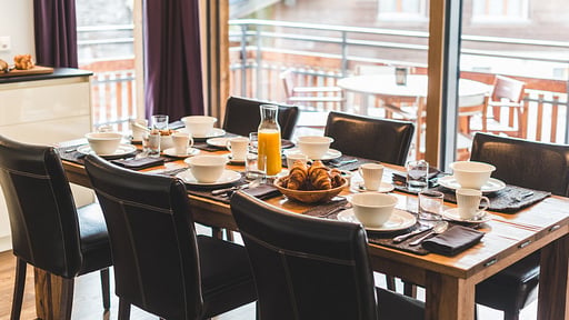 Chalet Matten Eethoek
