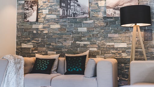 Chalet Matten Woonkamer