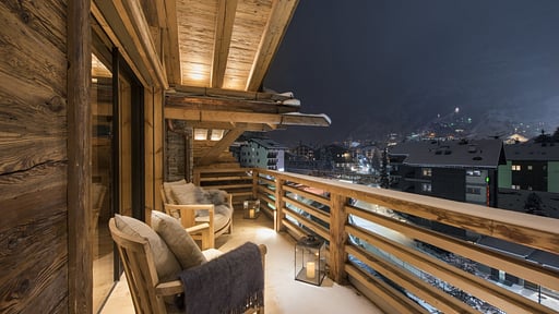 Chalet Mckinley Terrasse/Veranda
