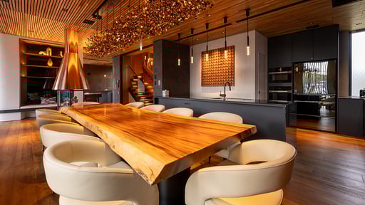 Chalet Meigetsu Aki Niseko Dining area