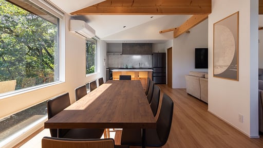 Chalet Mitsuki Dining area