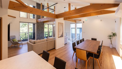 Chalet Mitsuki Dining area