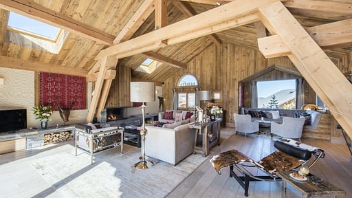 Chalet Mont Tremblant Living room
