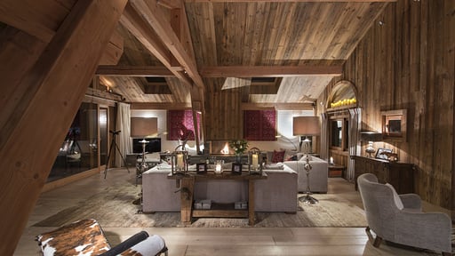 Chalet Mont Tremblant Living room