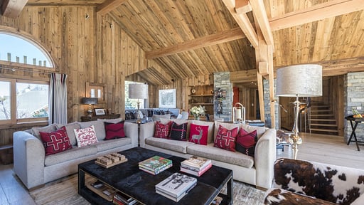 Chalet Mont Tremblant Living room