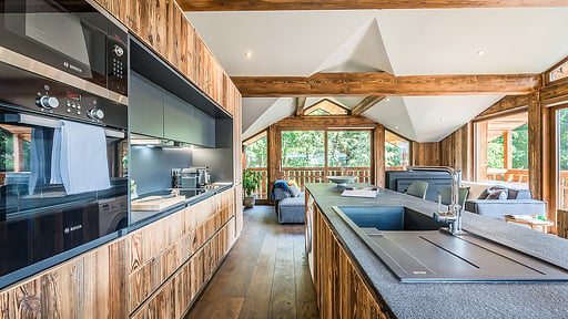 Chalet Moulin III Kitchen
