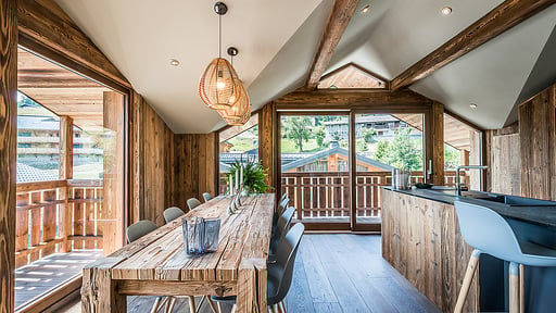 Chalet Moulin III Dining area
