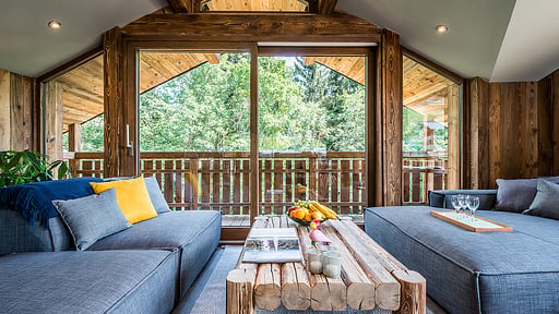 Chalet Moulin III Living room