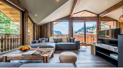 Chalet Moulin III Living room