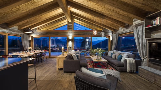 Chalet Mowgli Living room