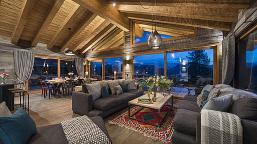 Chalet Mowgli Living room