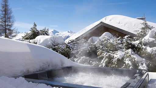 Chalet Mowgli Jacuzzi