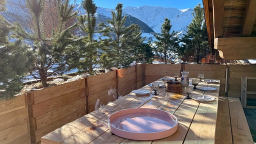 Chalet Nanook Terras/Veranda