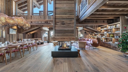 Chalet Nanook Woonkamer